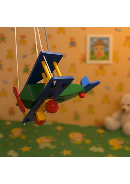 Çocuk Odası Ahşap Uçak Avize fiyatları