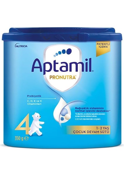 Aptamil 4 Prebiyotikli Çocuk Devam Sütü 350 gr