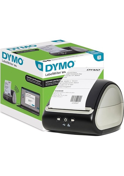 Dymo LW5XL Elektronik Etiket Yazıcı - Lw Etiketlerle Uyumlu Kullanım