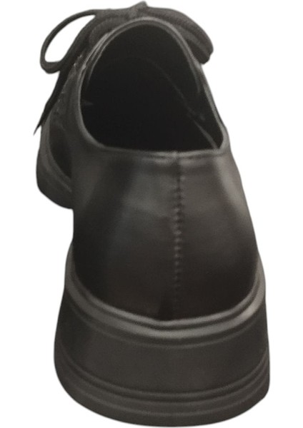 555004Z Yumuşak Iç Pedli Bağcıklı Kadın Günlük Oxford Ayakkabı fırsatları