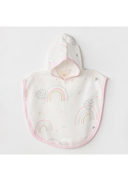 AC24666 Müslin Have A Nice Day Bebek Panço Pink White