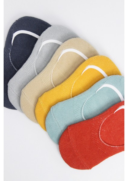 6lı Mix Babet Çorap 30101 Kiremit indirimleri