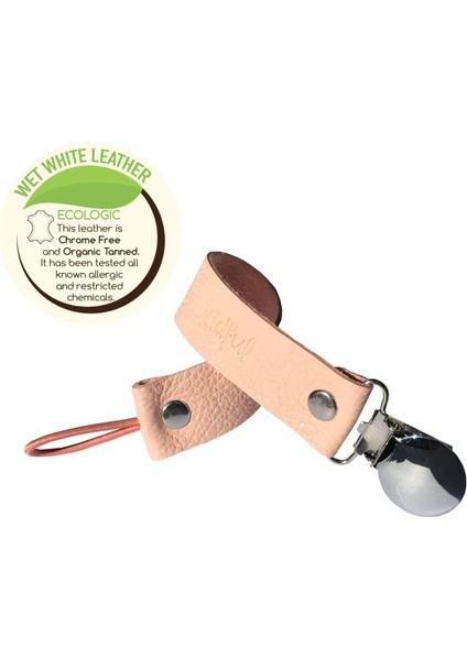 Bitkisel Boyalı Emzik Askısı Blush