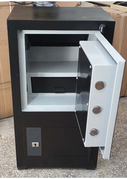 Sur Çelik Para Kasaları 85 cm 110 kg Siyah Yangına Dayanıklı modelleri
