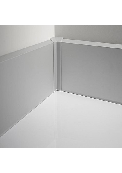 8 cm Genişlikte Alüminyum Süpürgelik Profili 3 mt Mat Eloksal Kaplamalı Alüminyum (İstediğiniz Ölçüde) fırsatları