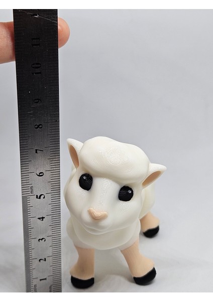 Aysbistudio Orta Boy (7,5cm) Sevimli Koyun Hayvan Figürü Oyuncak – Flexi Hayvan Figür +4 Yaş - Bpa Free fiyatları