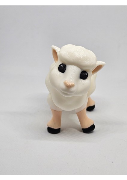 Aysbistudio Orta Boy (7,5cm) Sevimli Koyun Hayvan Figürü Oyuncak – Flexi Hayvan Figür +4 Yaş - Bpa Free indirimleri