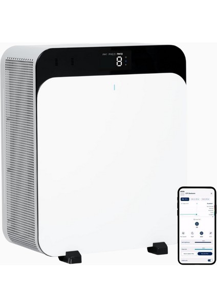 Classic Pro CP7I Hava Temizleyici – 131 M², Yüksek Performans, Beyaz