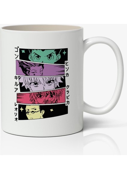 Kişiye Özel Hunter x Hunter Anime Temalı Baskılı Kupa Bardak Hediye