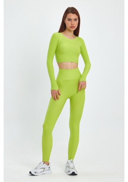 Alt Üst Takım Seamless Uzun Kollu ve Tayt Ikili Takım modelleri