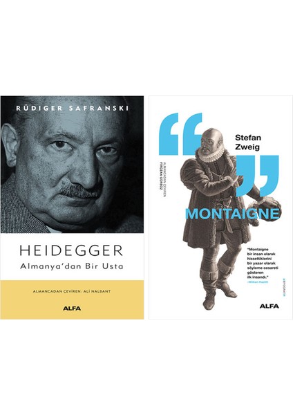 Heidegger - Almanya’dan Bir Usta + Montaigne