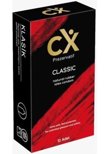 Cx Prezervatif Classic 12'li