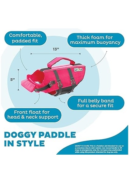 Hound Granby Splash Pembe Köpek Can Yeleği, Small fırsatları