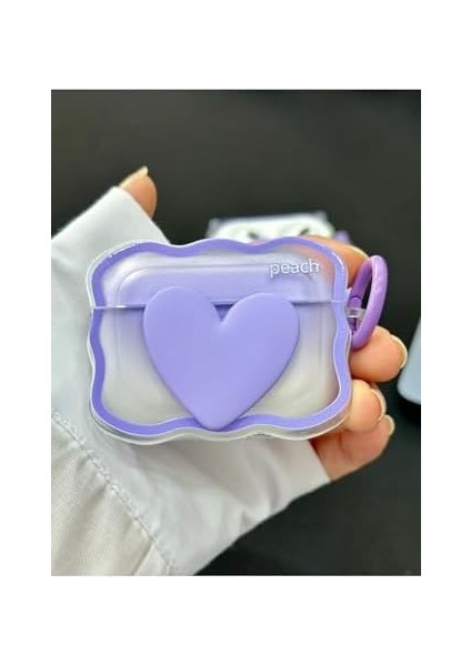 ile Uyumlu Tasarımlı Kalın Silikon Kılıf - Lila fiyatları