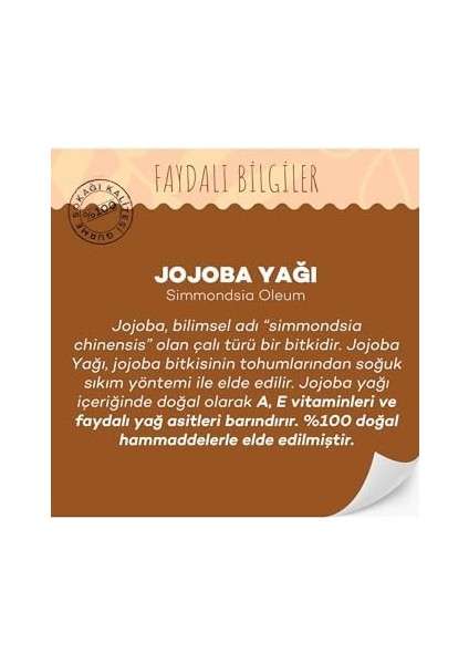 Gurme Sokağı Jojoba Yağı 20 ml