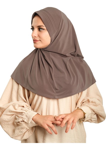 Vizon Pratik Hazır Geçmeli Tesettür Eşarp Sandy Kumaş Sade 1600_10 fırsatları