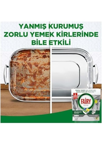 Fairy Platinum Bulaşık Makinesi Deterjanı Kapsülü 33 Yıkama Limon Kokulu fiyatları