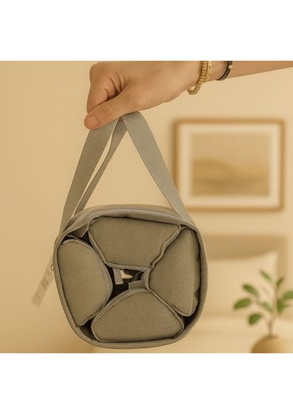 Ecrou Katlanır 4 Parçalı Seyahat Bakım Çantası – Gri | Düzenleyici Organizer, Katlanabilir Kompakt Valiz Çantası Seti, Dayanıklı Kumaş, Erkek Kadın Seyahat Aksesuarı fiyatları