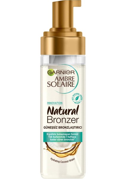 Ambre Solaire Güneşsiz Bronzlaştırıcı Köpük 200ML