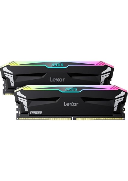 32GB (2X16GB) Ares Rgb Ddr5 Ram 6000MT/S CL30 1.35V Masaüstü Bellek - Amd Expo ve Intel Xmp 3.0, Siyah (LD5BU016G-R6000GDLA)