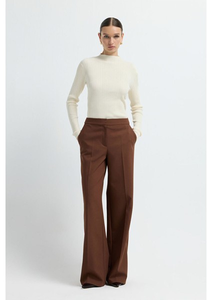 Kadınbol Paça Pantolon A.kahve 15345636000 fiyatları