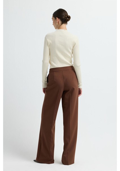 Kadınbol Paça Pantolon A.kahve 15345636000