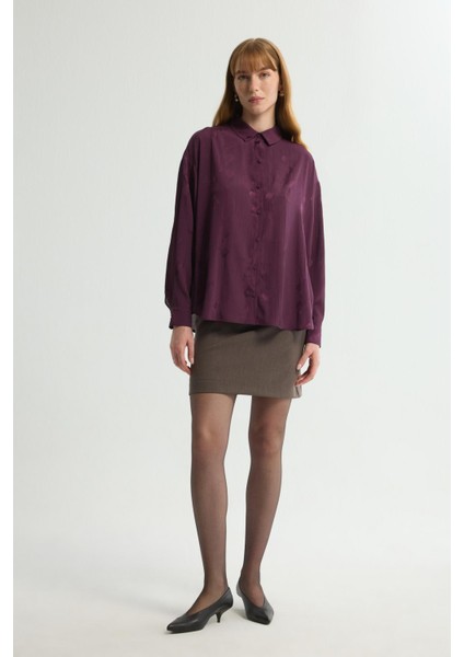 Jakar Detaylı Gömlek Murdum 130L9332001 modelleri