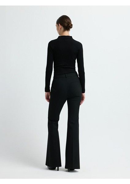 Ispanyol Paça Pantolon Siyah 15342902007