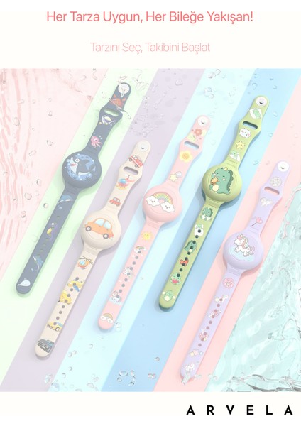 Airtag Yuvalı Bileklik Çocuklar Için - Su Geçirmez Tasarım, Ayarlanabilir fiyatları