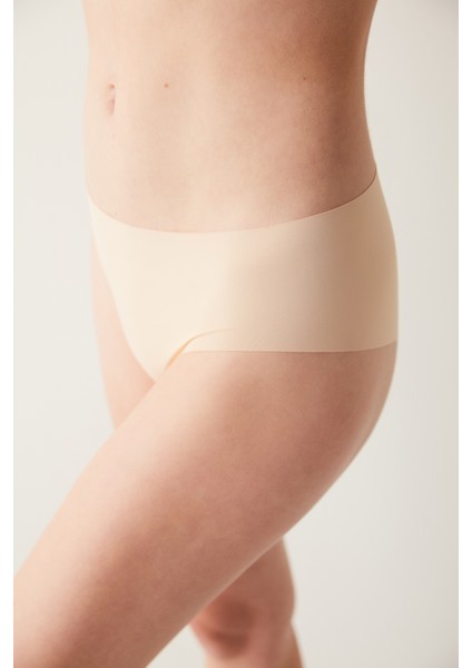 #İzbırakmaz Smooth Ten Rengi Hipster Külot