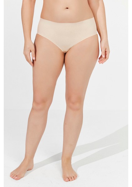 #İzbırakmaz Smooth Ten Rengi Hipster Külot