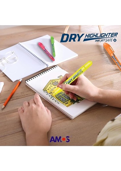 Kalem Fosforlu Jel Dry Hl 4'lü Poşet indirimleri