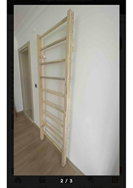 Tırmanma Duvarı Turuncu Kauçuk 30 mm Çap ile Çocukların Enerjisini Atmasına Yardımcı