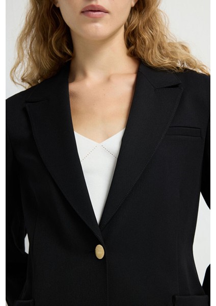 Cep Kapaklı Ceket Siyah 11944306001 fiyatları