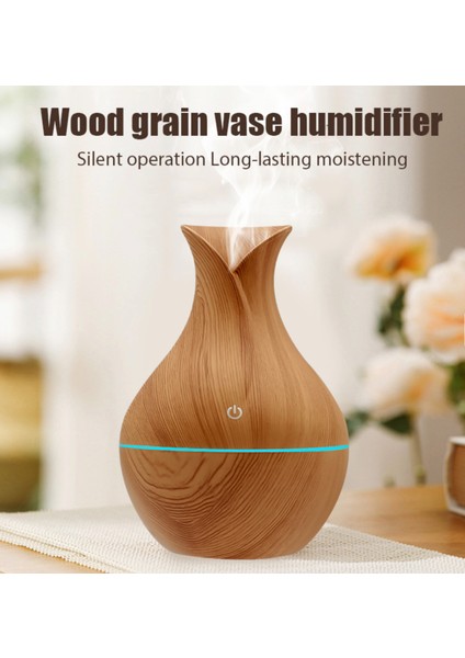 Ambiyans Aydınlatmalı Şık Hava Nemlendirici Buhar Makinası Ultrasonik Bebek Çocuk Odaları Için Humidifer 7 Renk Rgb