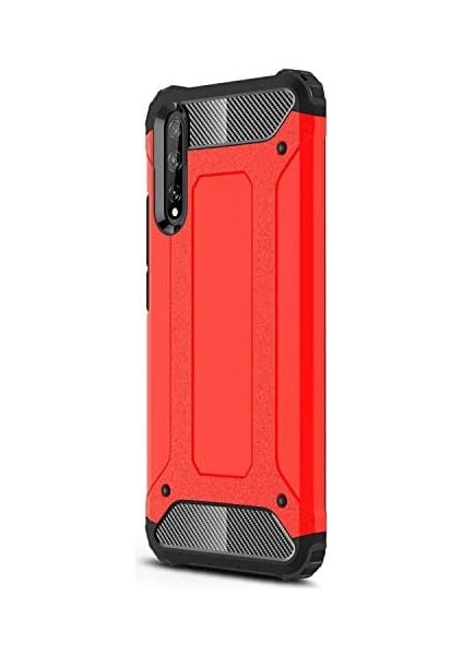 Y8P Için Kılıf Rugged Kırmızı [Y8P ile Uyumlu Kılıf - Kırmızı] fiyatları