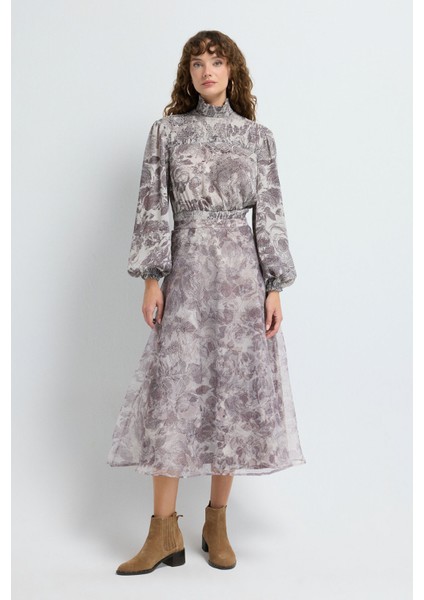 Organze Midi Etek Emp.murdum 12746026000 modelleri