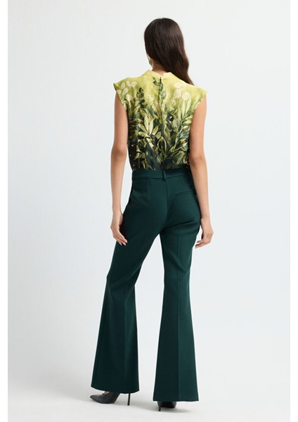 Ispanyol Paça Pantolon K.yesil 15342902005