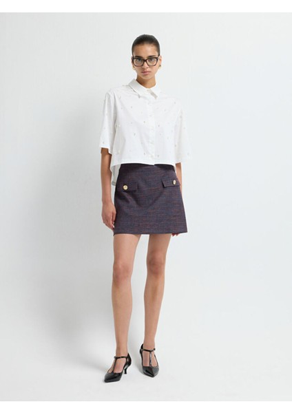 Inci Detaylı Gömlek Beyaz 13044880001 modelleri