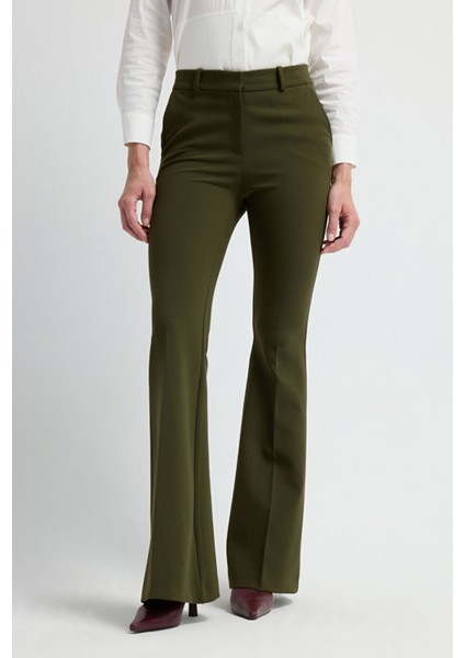 Ispanyol Paça Pantolon Haki 15342902006 fiyatları