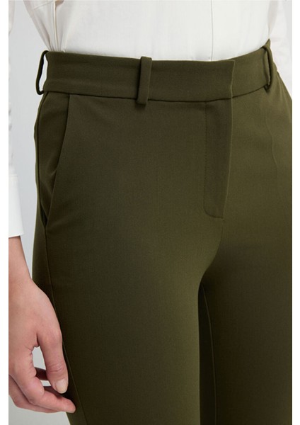 Ispanyol Paça Pantolon Haki 15342902006 fırsatları