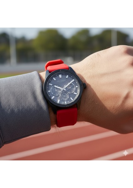 Erkek Kol Saati Siyah ve Antrasit Renk, Antrasit Kadran - Şık Silikon Kordon, 2 Yıl Garantili fiyatları