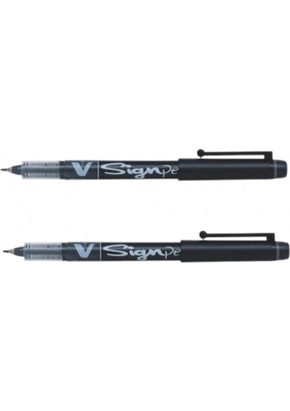 Pılot V Signpen Siyah Imza Kalemi ( 3 Adet )