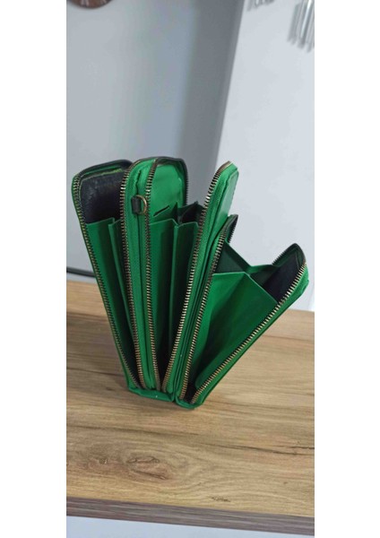 Yeşil 3 Bölmeli Çanta fiyatları