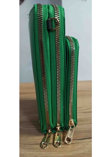 Yeşil 3 Bölmeli Çanta modelleri