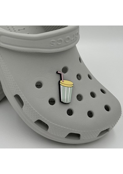 Terlik Süsü ve Aksesuarı , Çanta Süsü – Jibbitz Pipetli Çizgili Bardak Görsel Figür Aksesuar fiyatları