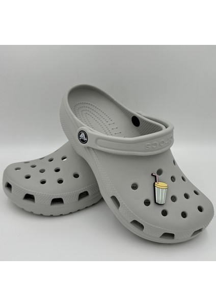 Terlik Süsü ve Aksesuarı , Çanta Süsü – Jibbitz Pipetli Çizgili Bardak Görsel Figür Aksesuar modelleri