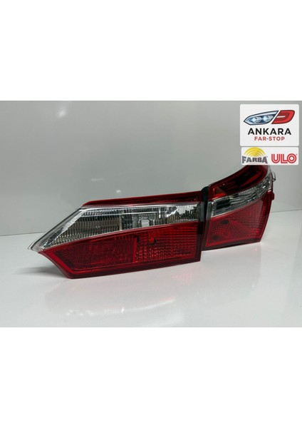Toyota Corolla 2013 - 2015 Stop Lambası Sağ Iç ve Dış Takım (Orjinal Farba - Ulo - 2 Stop) indirimleri