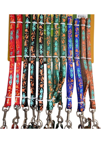 Desenli Kedi & Küçük Köpek Göğüs Tasması Seti – Ayarlanabilir Gezdirme Kayışı ile fırsatları