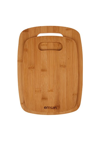 Bambu Chop 2'li Kesme Tahtası Özel Isimli Tasarımlı Özel Isimli Tasarımlı